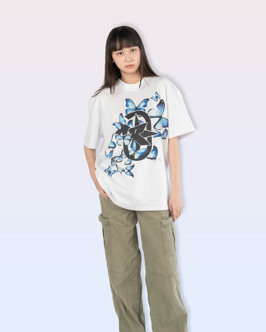 Butterfly Tee (White)