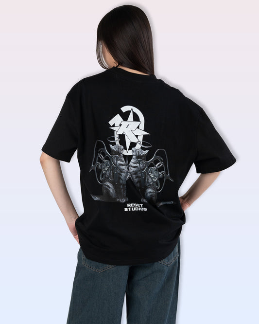 Cherub Feline Tee (Black)